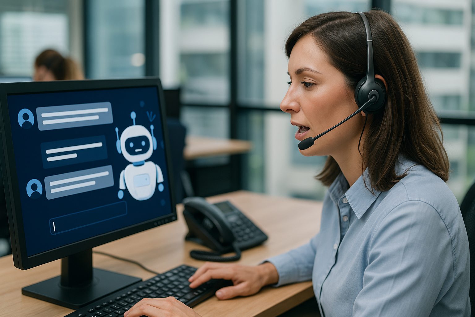 Поддержка пользователей в розничной сети связи